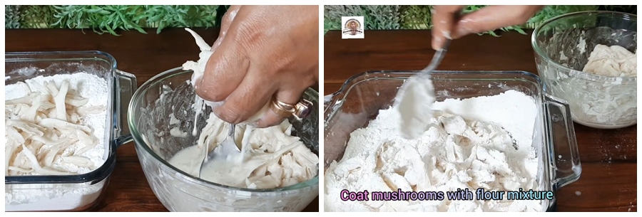 Cara bikin jamur krispi semakin renyah dan tak lembek seharian meski tanpa telur dan baking soda