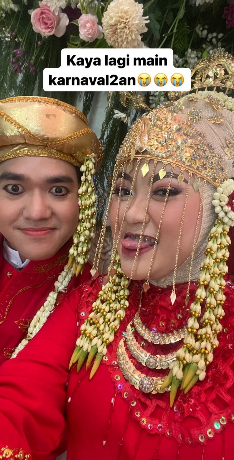 makeup pengantin gagal bikin mantu tawa © TikTok makeup pengantin gagal bikin mantu tawa © TikTok