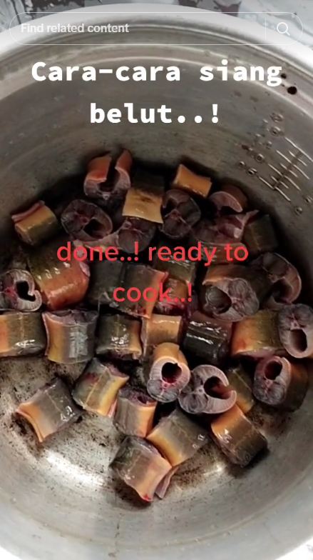 Tak perlu diremas belimbing wuluh, ini trik ampuh menghilangkan lendir pada belut pakai 1 bahan dapur