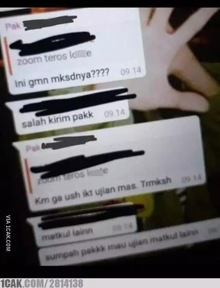 salah kirim berbagai sumber