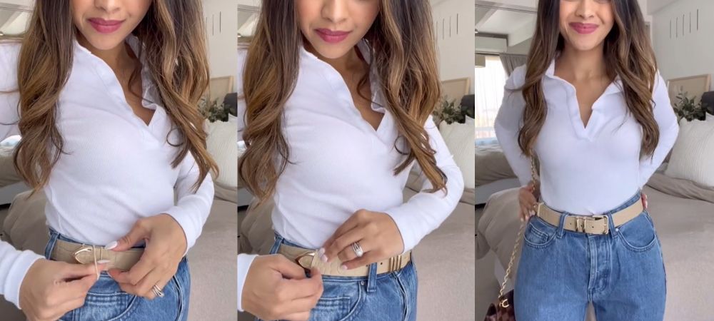 trik akali ikat pinggang yang kepanjangan jadi auto rapi © berbagai sumber