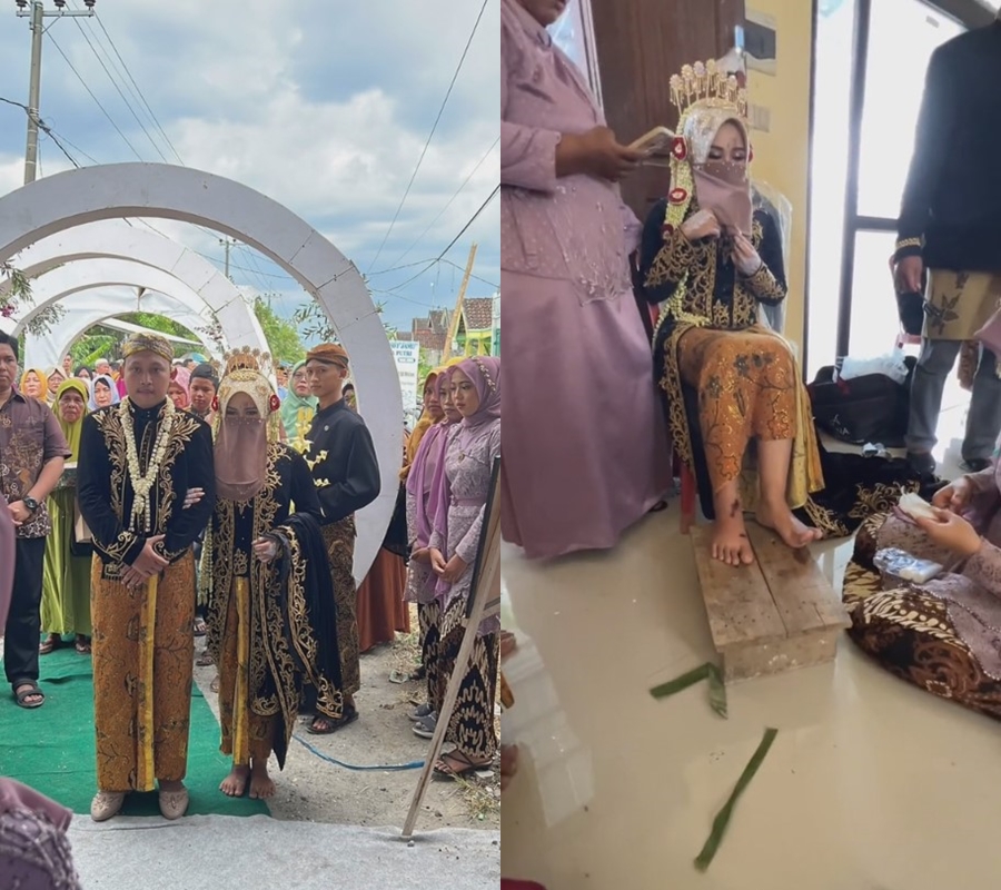 pengantin kecelakaan H-2 dirias apik bikin pangling © 2023 brilio.net pengantin kecelakaan H-2 dirias apik bikin pangling © 2023 brilio.net