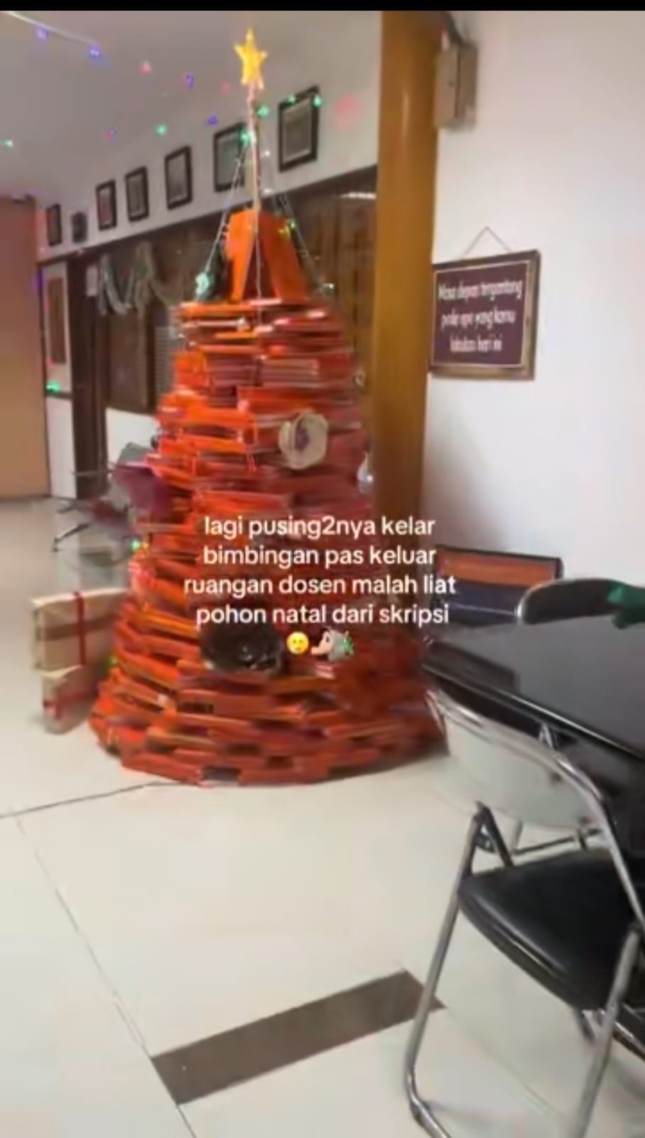 skripsi natal © TikTok skripsi natal © TikTok