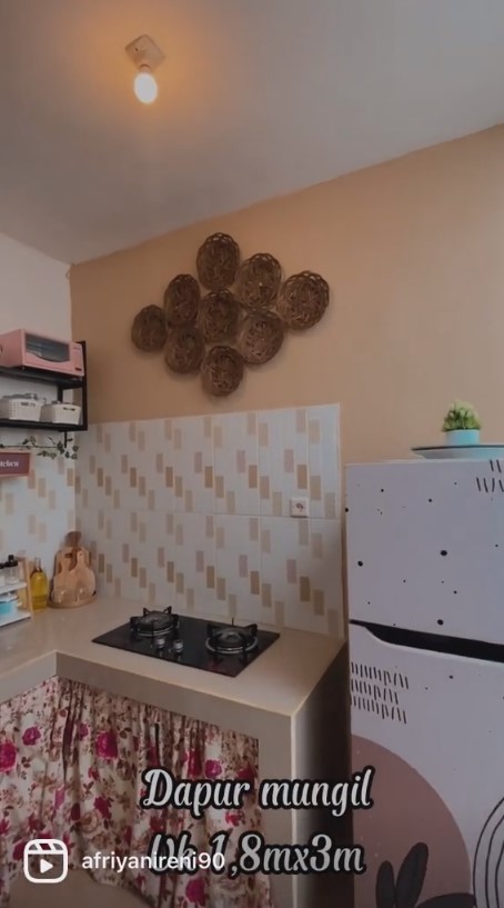 dapur mungil rumah subsidi tipe 30 © 2023 brilio.net
