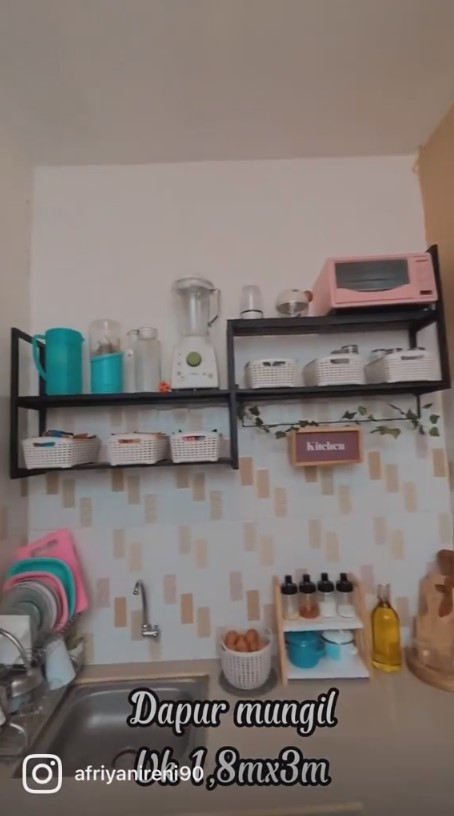 dapur mungil rumah subsidi tipe 30 © 2023 brilio.net