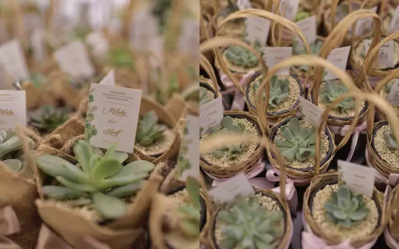 suvenir pernikahan penyanyi © 2023 brilio.net