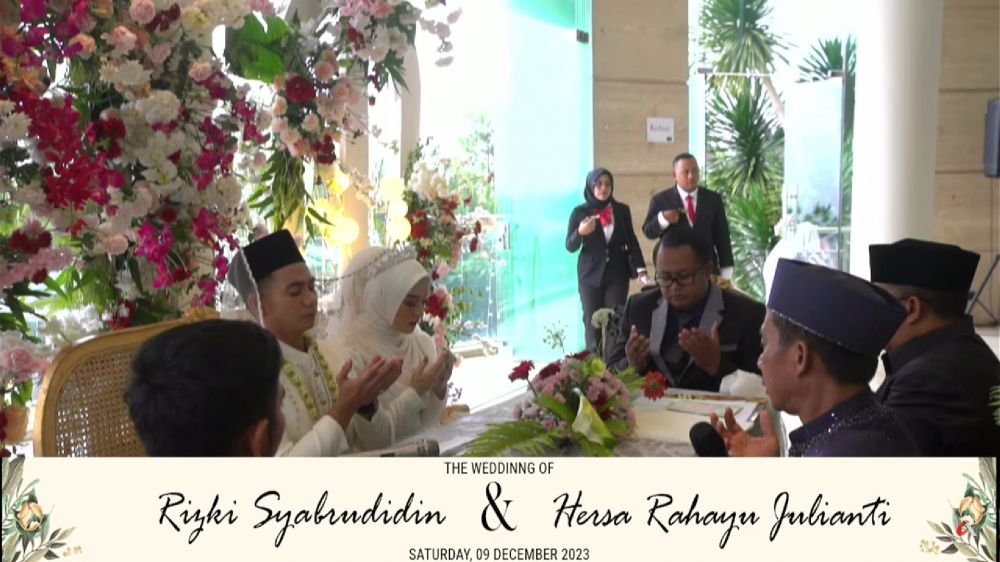 momen pernikahan Rizki DA dan Hersa © 2023 brilio.net momen pernikahan Rizki DA dan Hersa © 2023 brilio.net