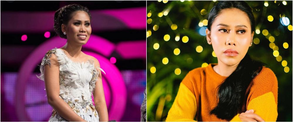 gaya makeup pedangdut sebelum dan sesudah terkenal © berbagai sumber