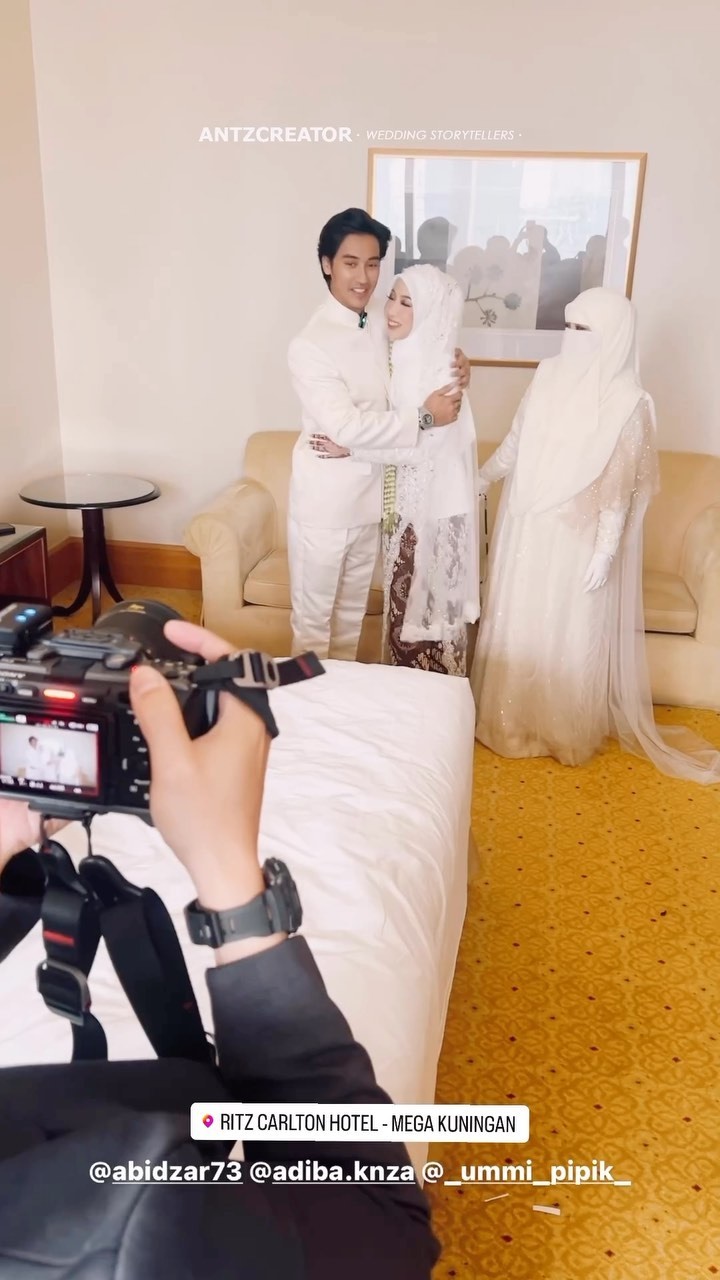 momen akad nikah adiba dan egy maulana © instagram