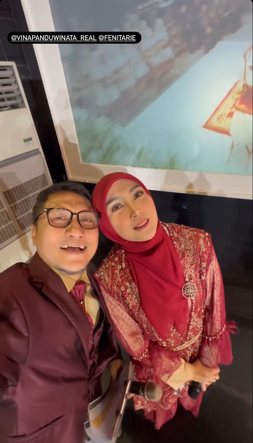 gaya seleb di nikahan adiba dan egy maulana © instagram gaya seleb di nikahan adiba dan egy maulana © instagram