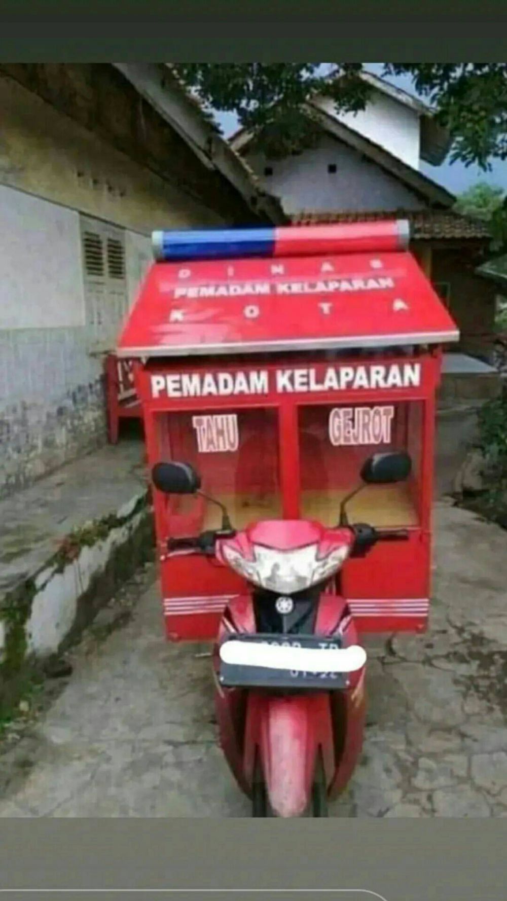 gerobak motor kocak © berbagai sumber
