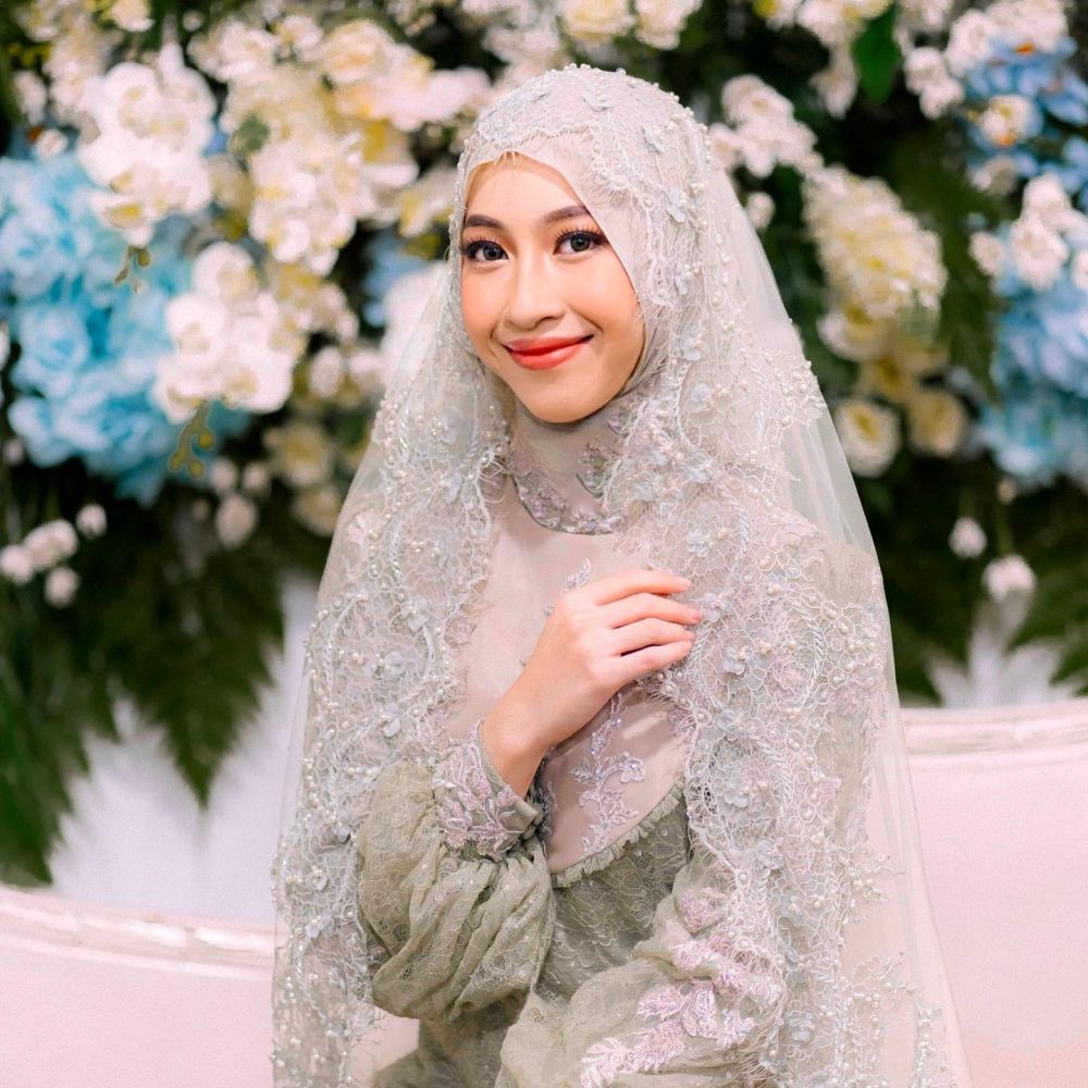 pesona adiba dari malam bainai sampai resepsi © instagram
