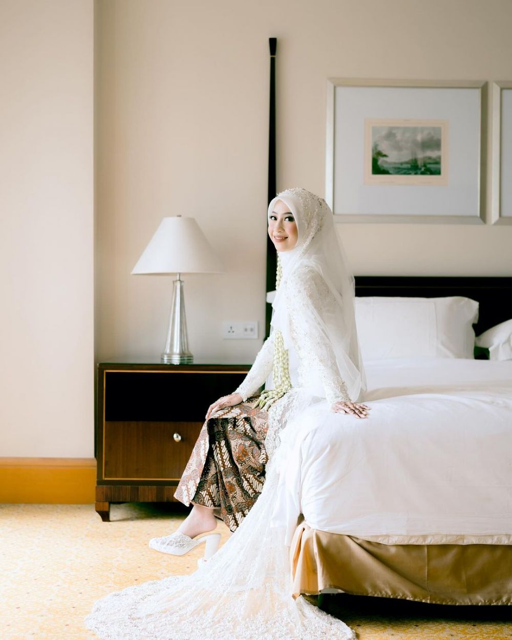 pesona adiba dari malam bainai sampai resepsi © instagram