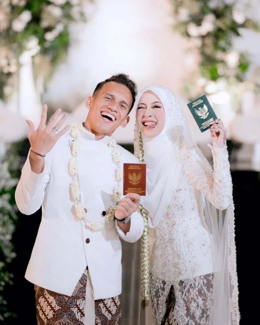 pesona adiba dari malam bainai sampai resepsi © instagram