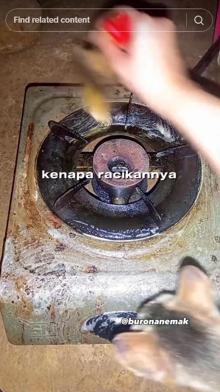 Bukan pakai cuka dan baking soda, begini cara ampuh bersihkan kompor berkarat dan penuh noda membandel