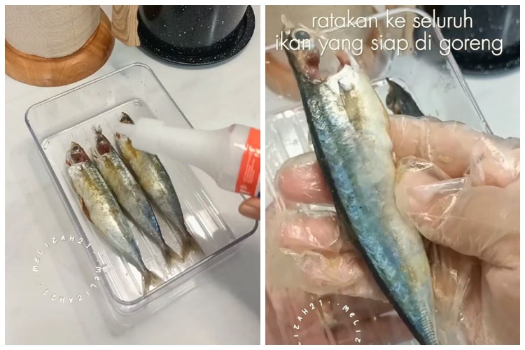 Tanpa tepung terigu, ini trik goreng ikan agar hasilnya garing tahan lama pakai 1 bahan dapur