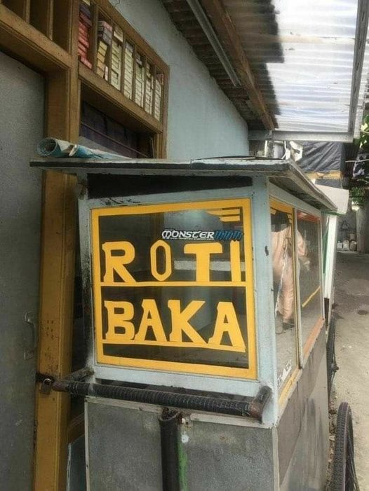 tulisan lucu gerobak roti bakar © berbagai sumber