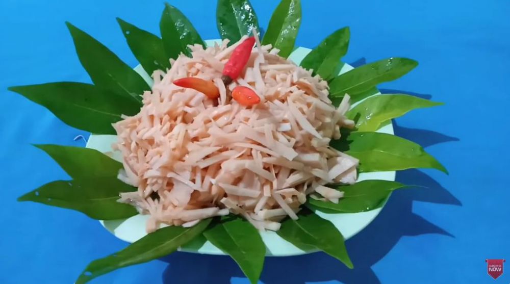 Tanpa garam atau gula, begini cara ampuh menghilangkan rasa pahit rebung pakai 1 jenis daun