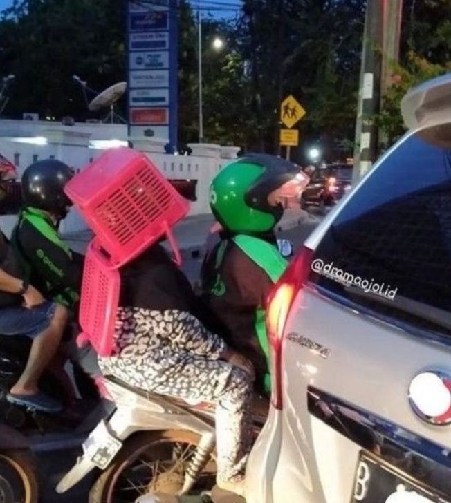 penumpang ojol berbagai sumber