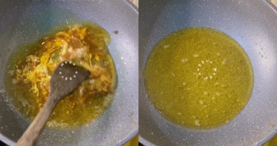 Tak perlu disaring dulu, ini trik menjernihkan minyak goreng kotor cukup pakai 1 bahan dapur