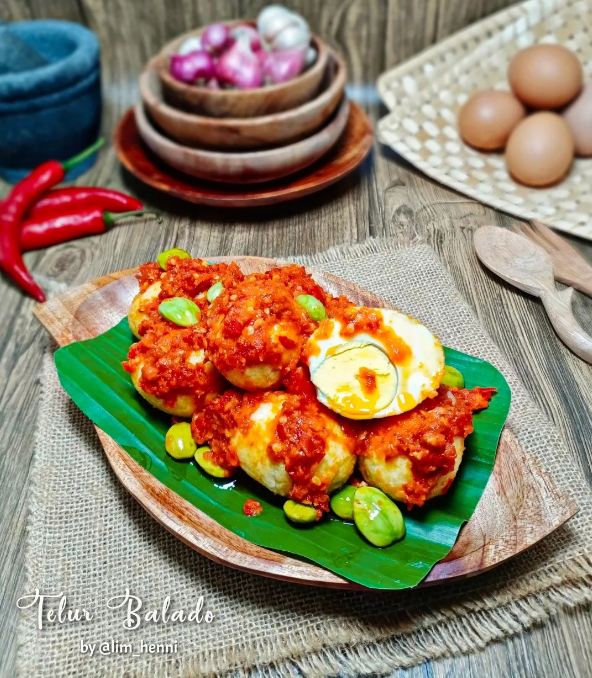 11 Resep telur bumbu balado, lezat, sederhana, praktis, dan enaknya bikin nagih