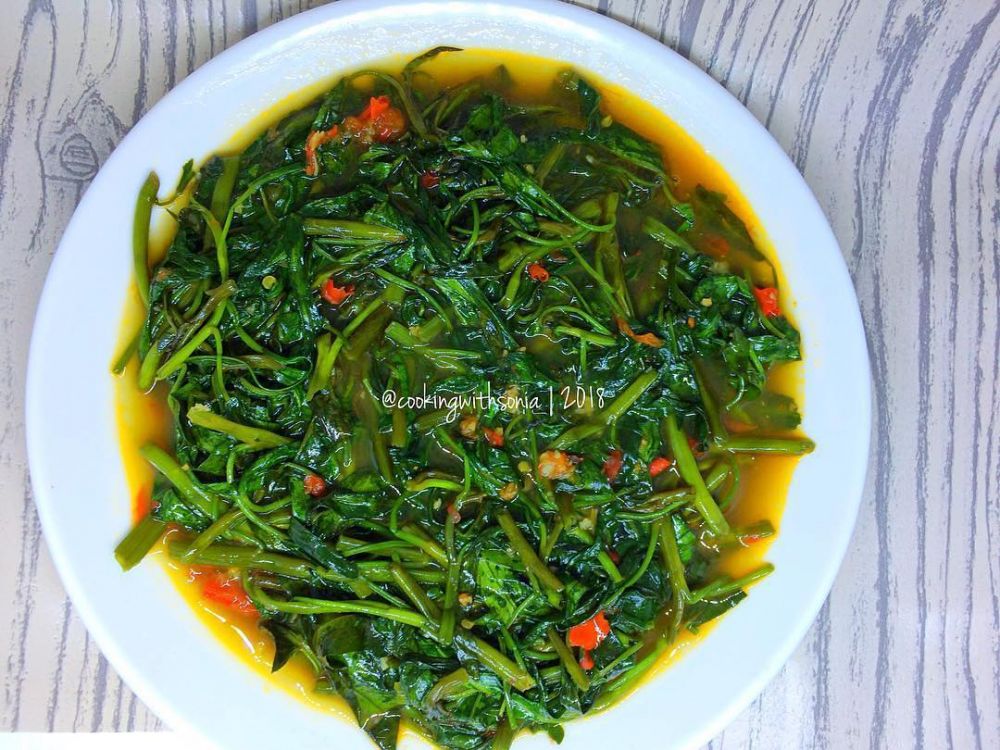 30 Resep aneka cah kangkung, enak, mudah dibuat, dan ekonomis