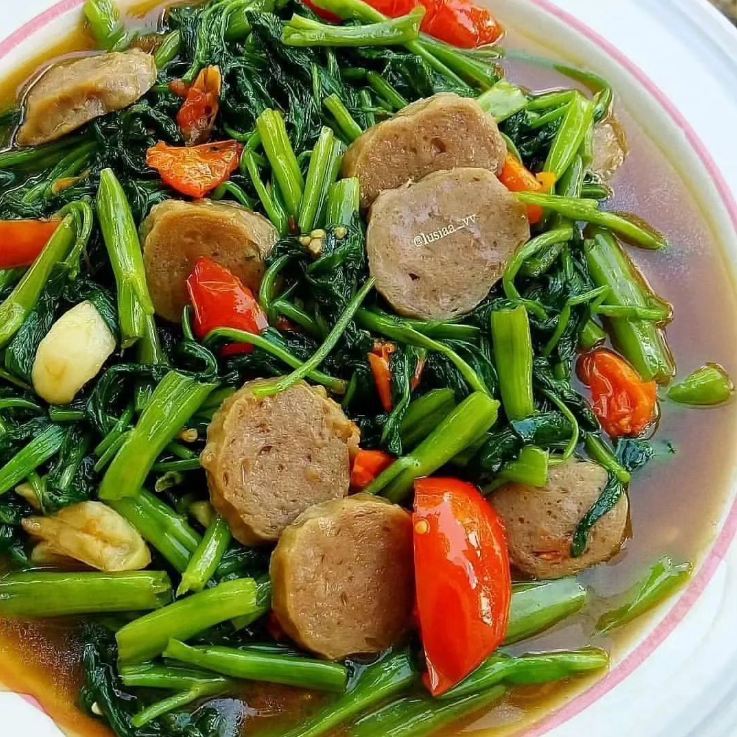 30 Resep aneka cah kangkung, enak, mudah dibuat, dan ekonomis