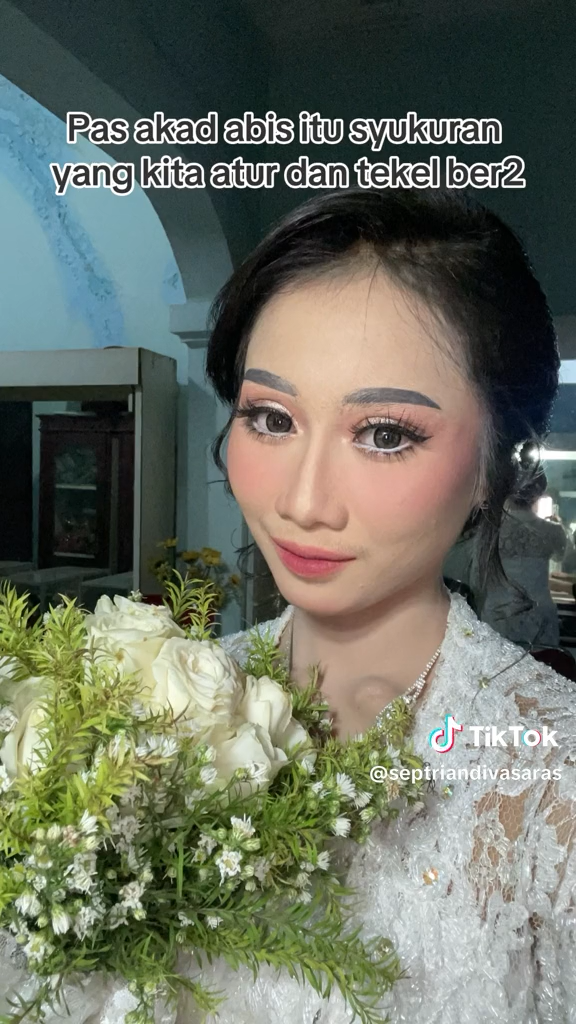 makeup resepsi gagal © TikTok