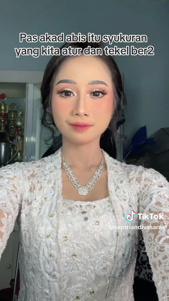 makeup resepsi gagal © TikTok