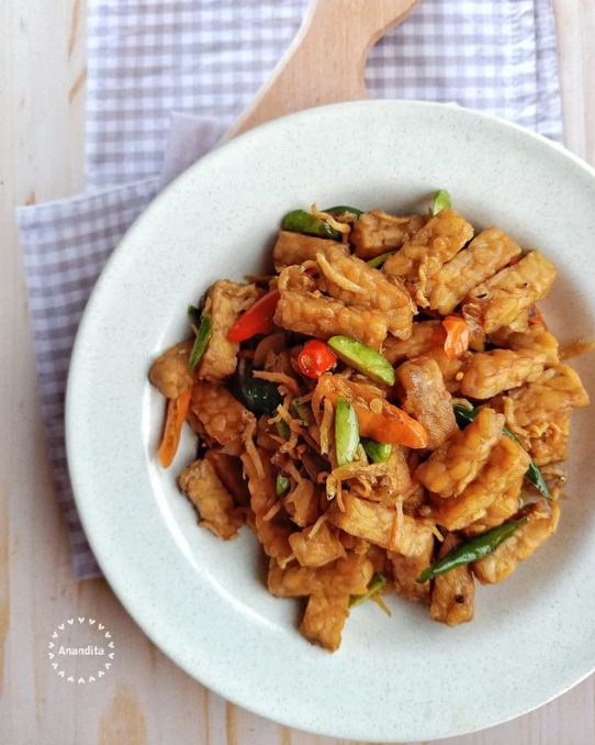 15 Resep olahan tempe super lezat, ekonomis, antiribet, dan bikin nambah nasi