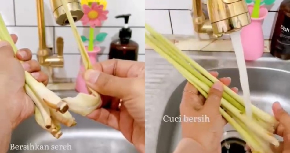 Bukan dibekukan di freezer, ini trik menyimpan serai agar awet wangi dan tak kering hingga 1 bulan