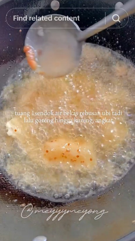 Tanpa direndam air es, ini trik goreng singkong agar semakin merekah dan bumbu meresap sempurna