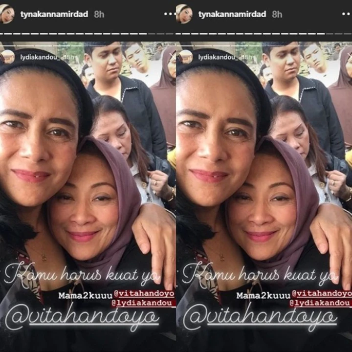 kedekatan seleb dan besan © berbagai sumber