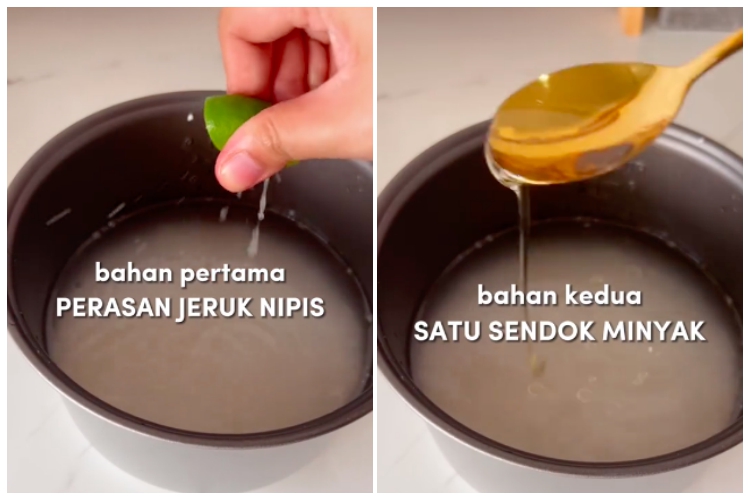 Tanpa margarin, ini cara menanak nasi agar tak cepat basi meski disimpan di rice cooker sampai 2 hari