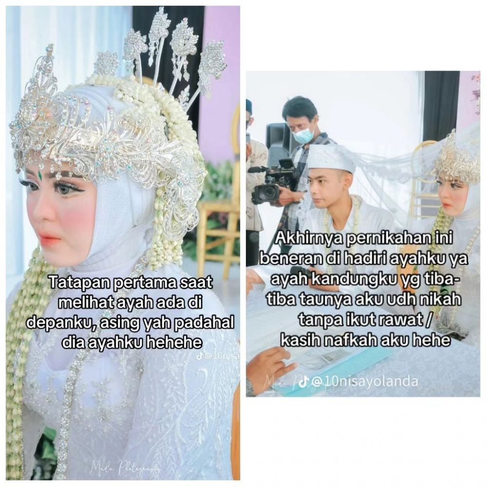 alasan pengantin wanita hapus sesi sungkem TikTok