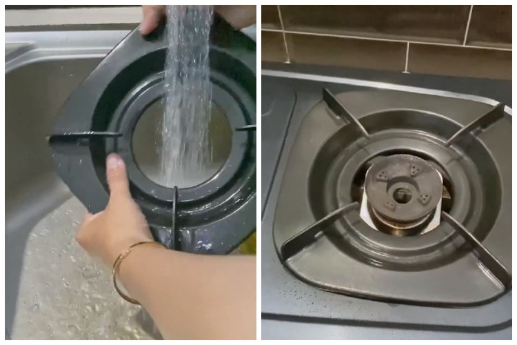 Tanpa sitrun, ini cara ampuh hilangkan kerak di tungku kompor agar mengilap lagi pakai 3 bahan dapur