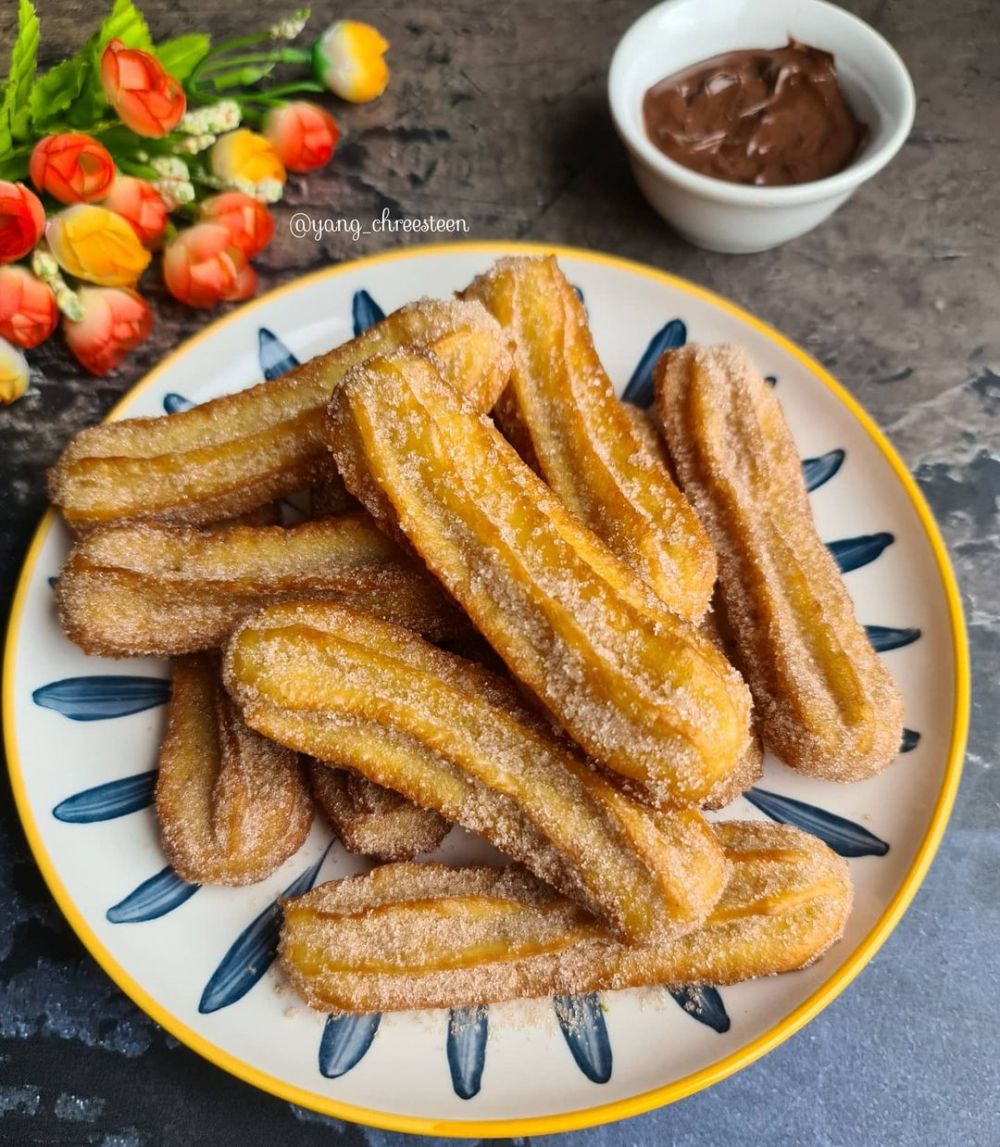 29 Cara membuat churros, renyah, enak, dan antigagal