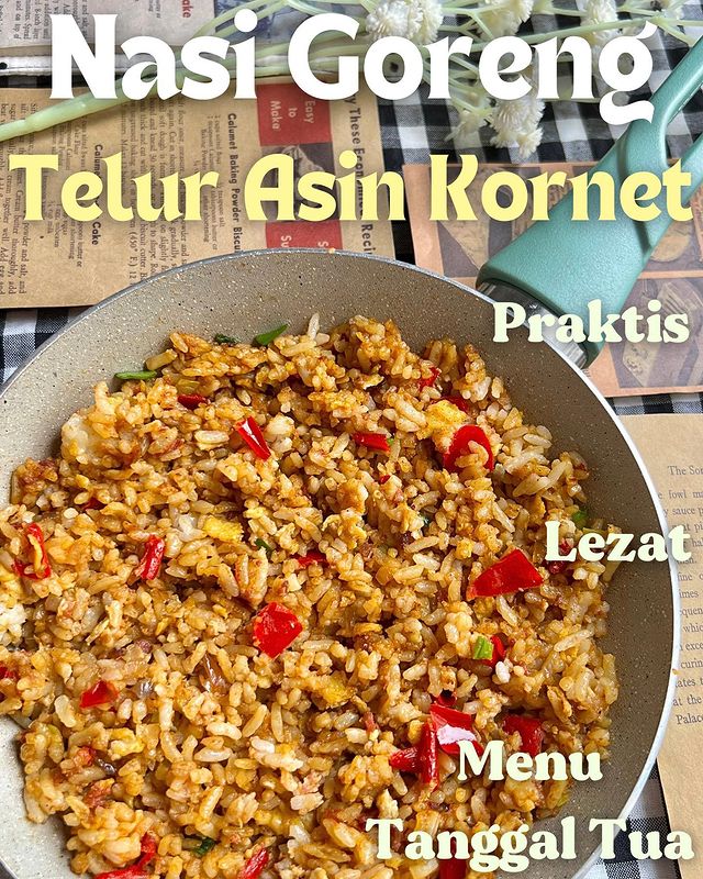 20 Cara membuat kreasi nasi goreng telur, praktis dan ekonomis