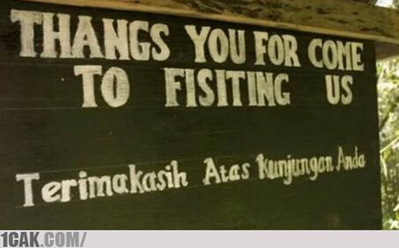 tulisan bahasa inggris © berbagai sumber