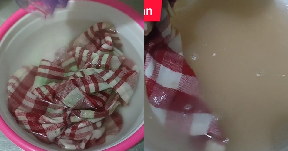 Bukan baking soda atau sitrun, ini trik membasmi noda lemak di lap dapur cukup tambah 2 bahan dapur