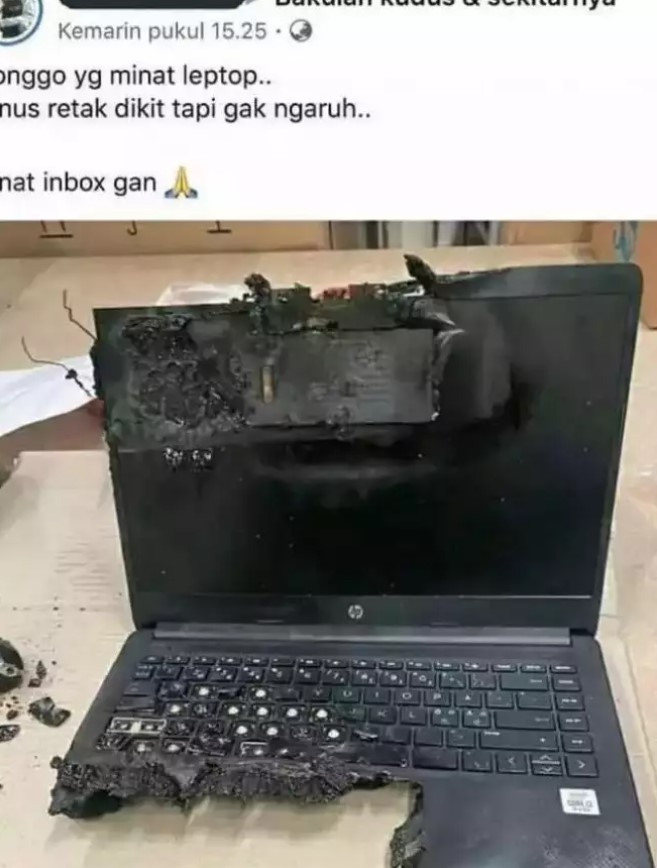 Potret jualan di FB bikin melongo  Berbagai sumber