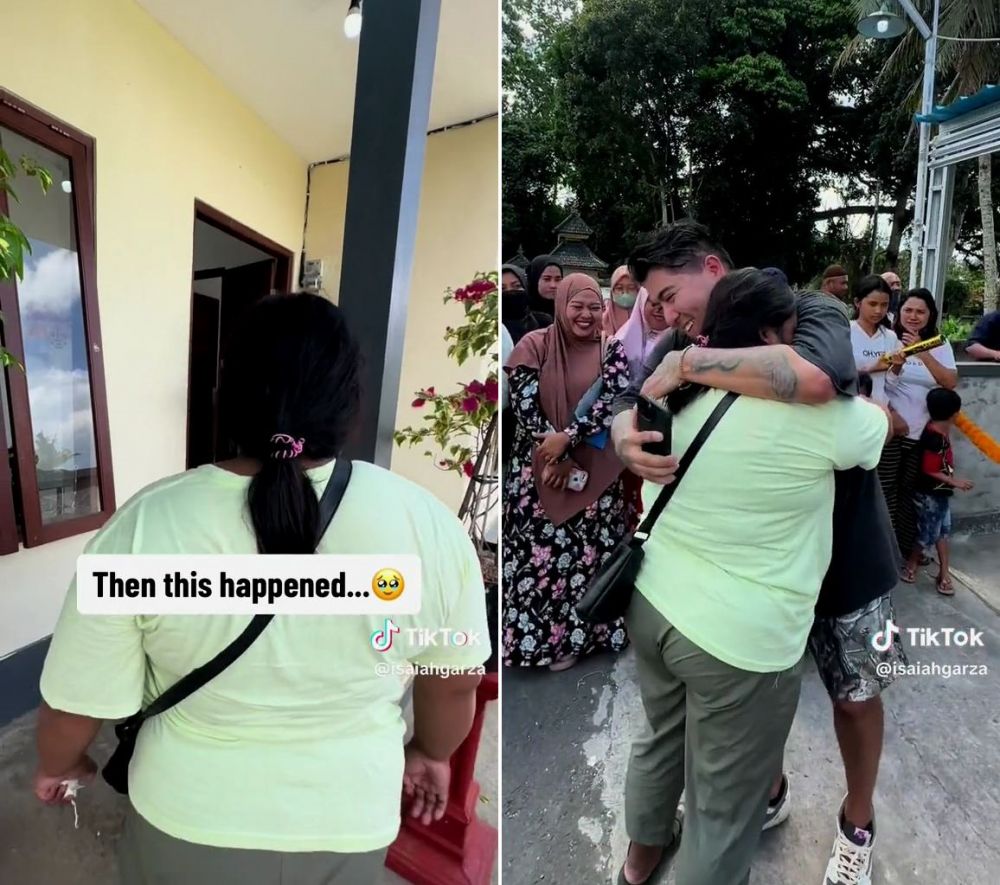 penjual donat bantu bule © TikTok penjual donat bantu bule © TikTok