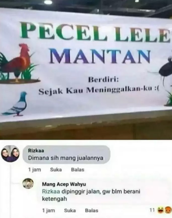 Tulisan warung bikin bingung abis Berbagai sumber