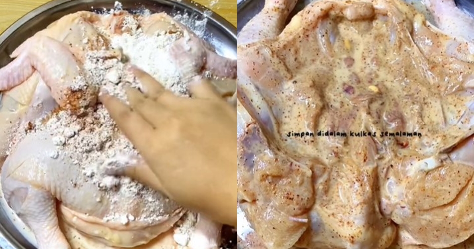 Tak perlu direbus dulu, ini trik goreng ayam ingkung agar matang sempurna dan bumbunya meresap