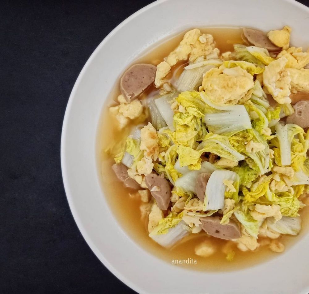 13 Resep tumis sawi putih, menu sederhana yang sehat dan praktis dibuat