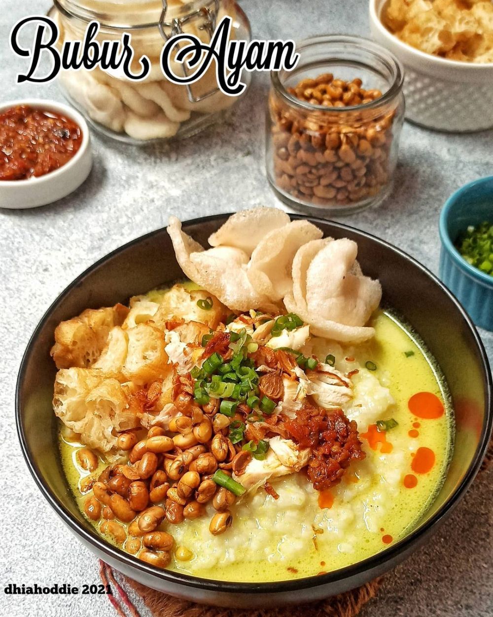21 Cara membuat bubur ayam ala rumahan, gurih, nikmat, dan antigagal