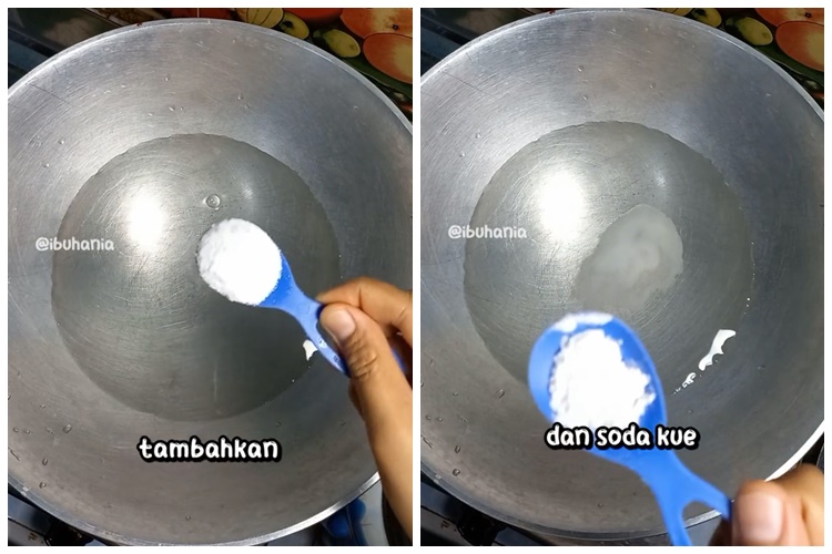 Tanpa diberi minyak goreng, ini cara merebus daun singkong agar tetap hijau cerah pakai 2 bahan dapur