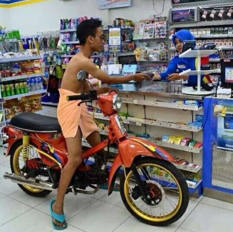 Potret kocak drive thru Berbagai sumber