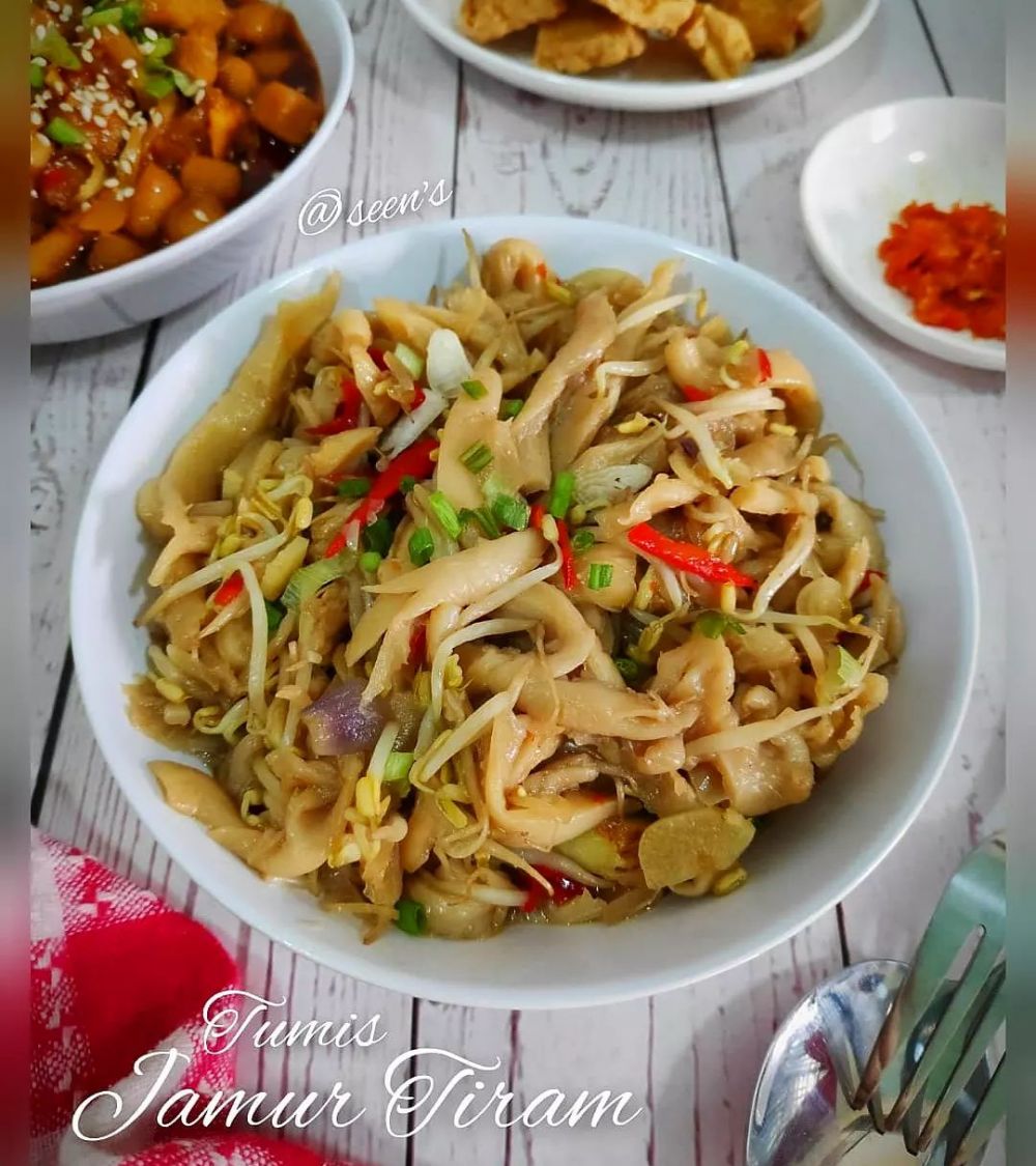 29 Resep tumis jamur tiram ala rumahan, sederhana bikin nagih