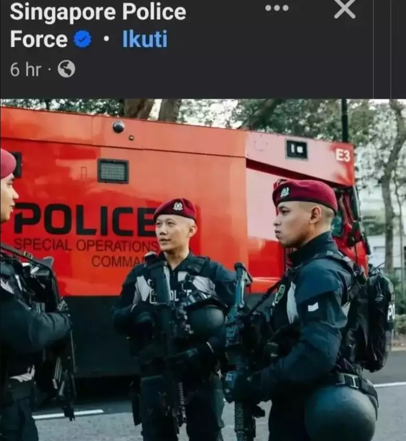 Jepretan kebetulan dari samping Berbagai sumber